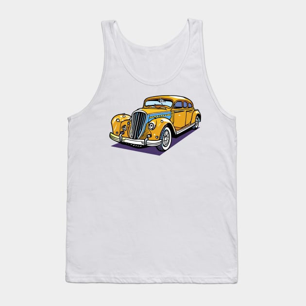 Automobile Tank Top by ArtShare